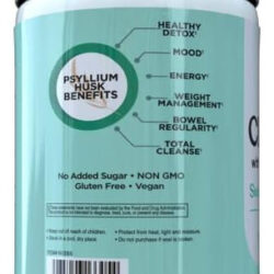 Gut Response Cleansweep Com Casca De Semente De Psyllium Nat