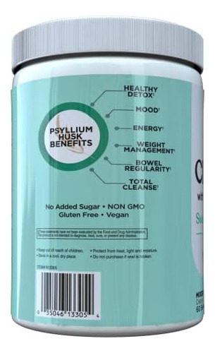 Gut Response Cleansweep Com Casca De Semente De Psyllium Nat