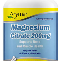 Citrato De Magnésio Arymar 1250mg - Suplemento De Magnésio D