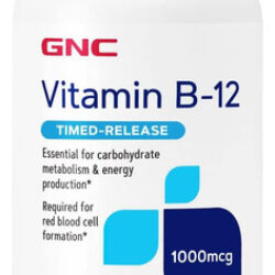 Vitamina B-12 Marca Gnc, 1000 Mcg, 90 Comprimidos