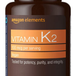 Elements Vitamin K2 100 Mcg, Vegano, 65 Cápsulas, Supriment