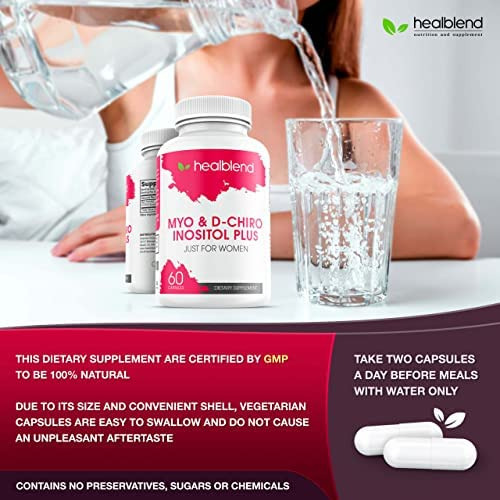 Myo & D-chiro Inositol Plus Supplement Blend, Equilíbrio Ho - Imagem 7