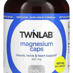 Suplemento Twinlab Magnésio Caps 420mg 200 Cápsulas