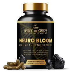 Noble Organics Cápsulas Puras De Shilajit Orgânico Do Himala
