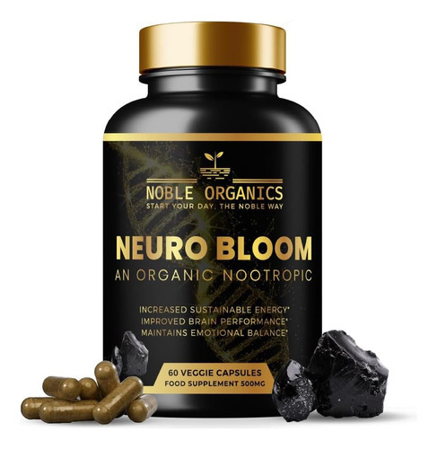 Noble Organics Cápsulas Puras De Shilajit Orgânico Do Himala