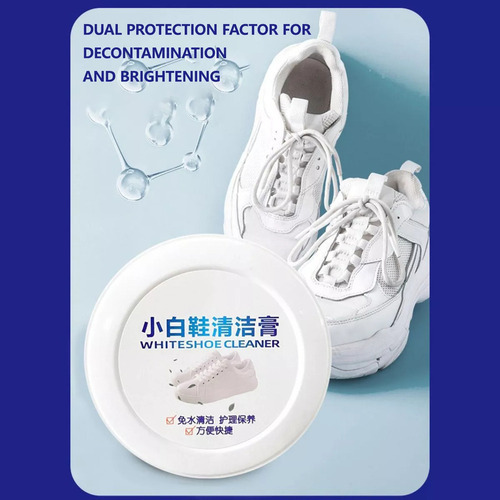 ~ Creme De Limpeza Multifuncional Para Sapatos E Branco, 3 - Imagem 8
