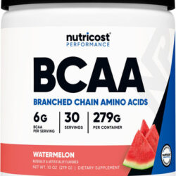 Bcaa Em Pó Nutricost Sabor Melancia 30 Porções