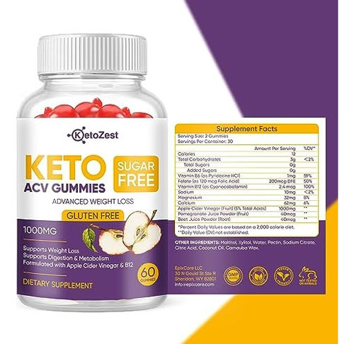 Gomas Keto Acv Para Perda Avançada De Peso E Queima De Gordu - Imagem 7