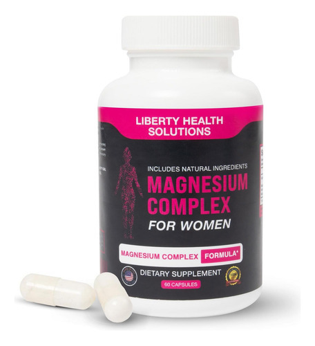Complexo De Magnésio Para Mulheres Com Todos Os Ingredientes