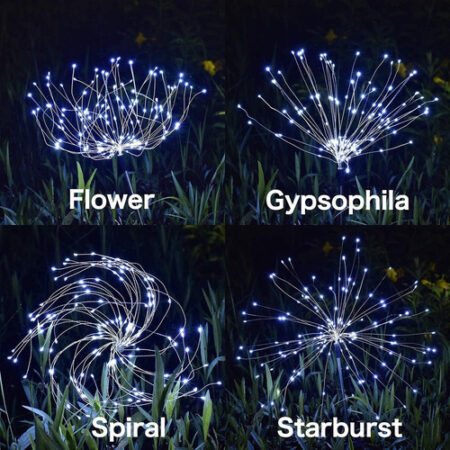 Pacote Com 8 Lâmpadas De Fogos De Artifício De Jardim À Prov — foto 15 Pacote Com 8 Lâmpadas De Fogos De Artifício De Jardim À Prov — foto 15
