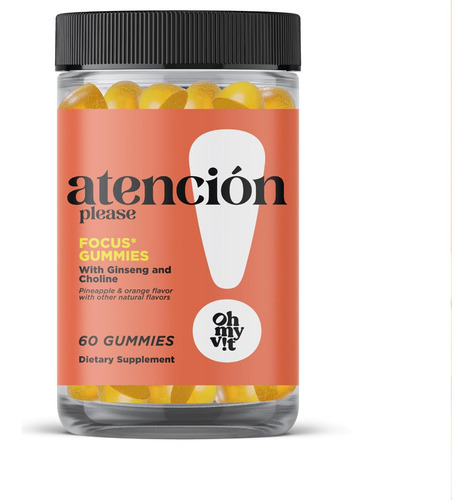 Vitamina B-12/oh My Vit/60 Gomitas/atenção, Por Favor
