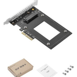 J Placa De Expansão Pcie4.0 Para U.2 True Speed 7000 Mb