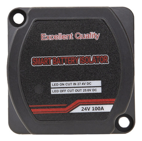 Isolador De Bateria Dupla 24v 100amp Relé Sensível À Tensão - Imagem 3