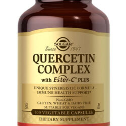 Complexo De Quercetina Solgar Com Ester-c Plus, 100 Cápsula