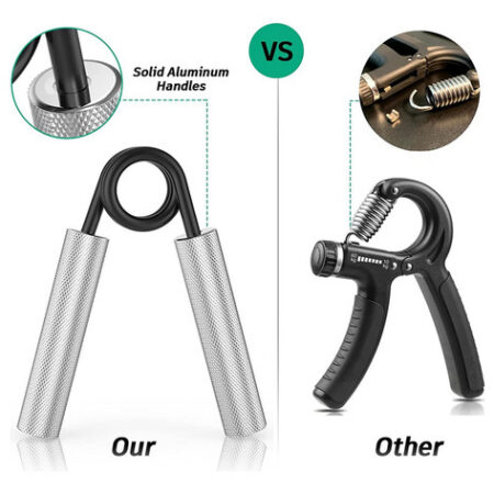 Pacote Com 4 Unidades, Grip Strength Trainer, 50 Lb-200 Libr - Imagem 5