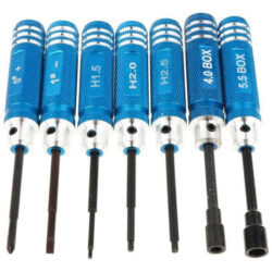 Conjunto De Ferramentas De Rc Com 7 Peças De Chave De Fenda