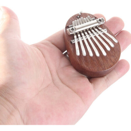 Um Presente De Natal Mini Thumb Piano Gk6q 8 Teclas Kalimba - Imagem 7