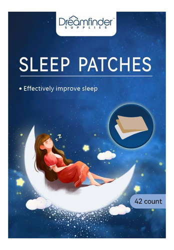 Dreamfinder Supplies Sleep Patches - 42 Pacote, Patch Calman