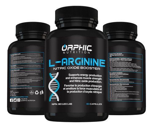 Orphic Nutrition L Suplemento De Arginina Para Homens 1000mg - Imagem 5