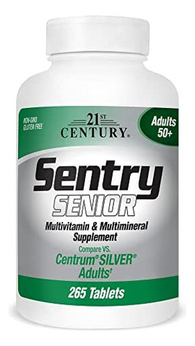 Tablets Sentry Sênior Do Século 21, Contagem De 265