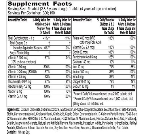 Vitamina B-12/flintstones Vitaminas/180 Comprimidos - Imagem 7