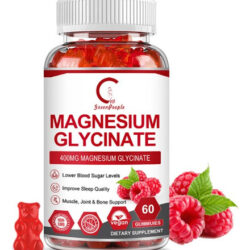 Gommies De Glicinato De Magnésio 400mg Para Adultos E Crianç