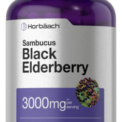 Suplemento Horbaach Sabugueiro Preto 300 Mg 300 Cápsulas