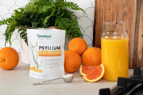 Pó De Casca De Psyllium Laranja Do Himalaia, Suplemento Diár - Imagem 7