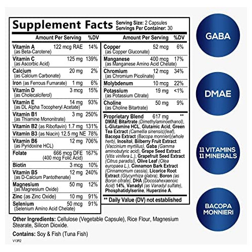 Suplementos Cerebrais Premium Para Suporte À Memória E Foco - Imagem 2