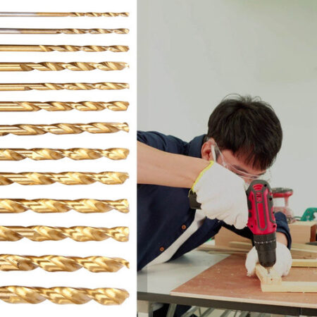 Conjunto De Brocas Para Esquerda De 13 Peças De Brocas Extra - Imagem 4
