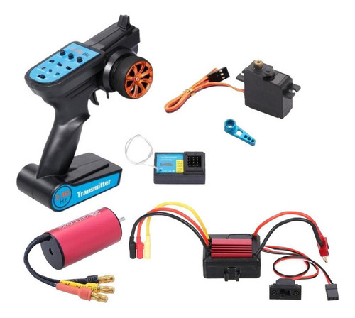 Motor Sem Escova, Receptor Esc, Controle Remoto, Servo