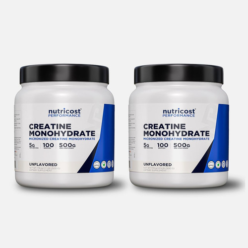 Creatina Monohidratada Em Pó Nutricost 500 G (17,9 Onças) -
