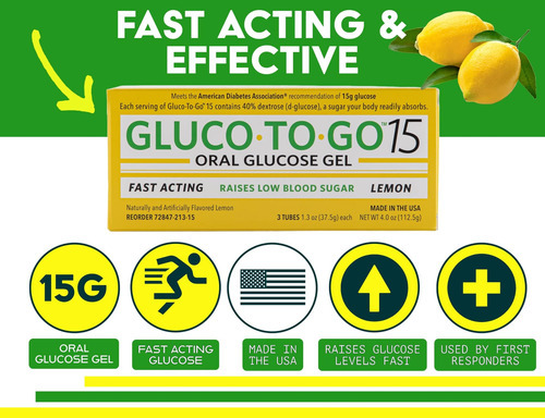 Gluco Para Ir 15 - Glicose Em Gel De Glicose Com Sabor De Li - Imagem 4