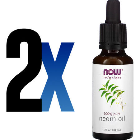 Óleo De Neem Now Foods 100% Pure 30ml Importado 2un - Imagem 2