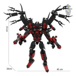 Bloco De Brinquedos De Banheiro Humano Titan Clock Tv Figure