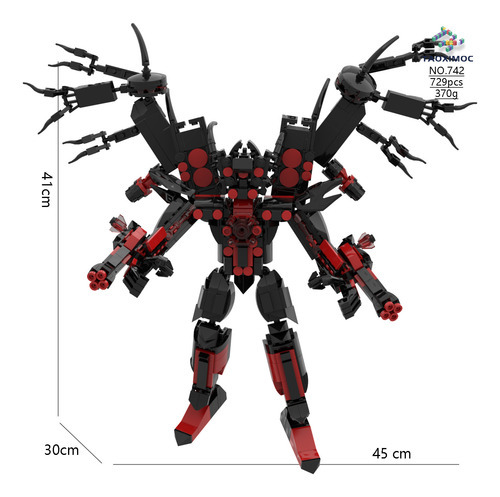Bloco De Brinquedos De Banheiro Humano Titan Clock Tv Figure