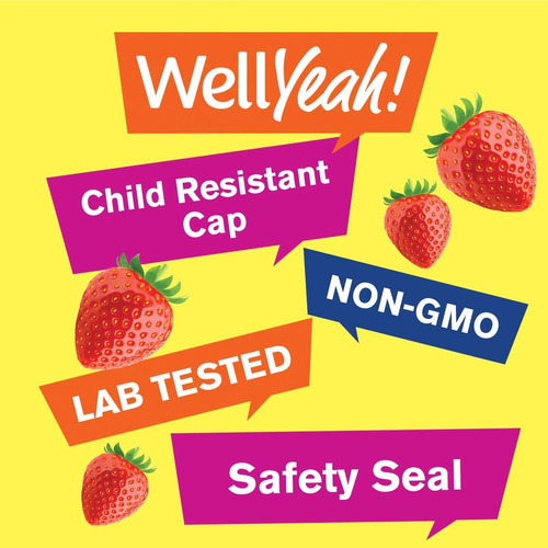 Wellyeah Vitamina D3 + K2 Gomas - Vitamina Diu, K2 100 Mcg - - Imagem 4