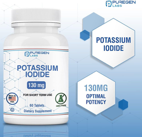 Comprimidos De Iodeto De Potássio 130 Mg Comprimidos De Iodo - Imagem 5