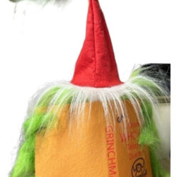 Enfeite De Presente De Natal Quadriculado Widget Grinch Tree
