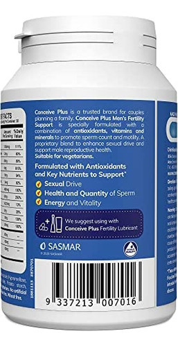 Conceive Plus Mens Fertility Support - Suplemento De Fertili - Imagem 5