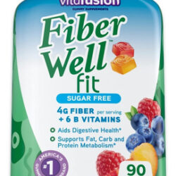 Suplemento De Gomas Vitafusion Fiber Well Fit, Contagem De