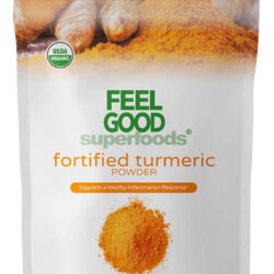 Feelgood Superfoods Fortificado Cúrcuma Em Pó - Suplemento V