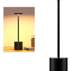 Lustre Sem Fio Conduzido Da Tabela Do Usb Do Metal Brilho