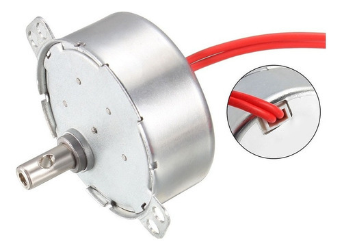 Motor Sincrônico Ac 12v 5-6 Rpm 50-60hz Ccw/cw 4w - Imagem 4