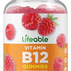 Vitamina B-12 Marca Lifeable, 1000 Mcg, 90 Comprimidos