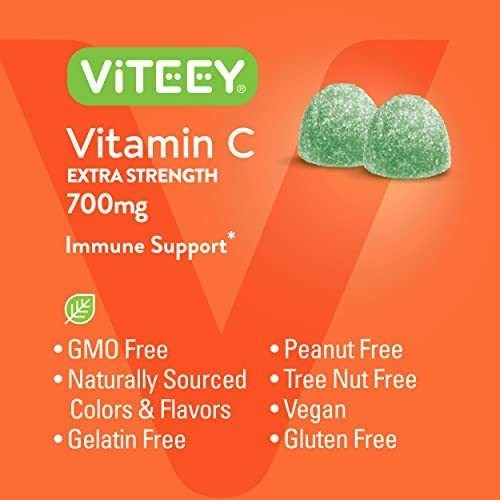 Vitamina C Viteey 700mg 60 Gomitas - Imagem 5