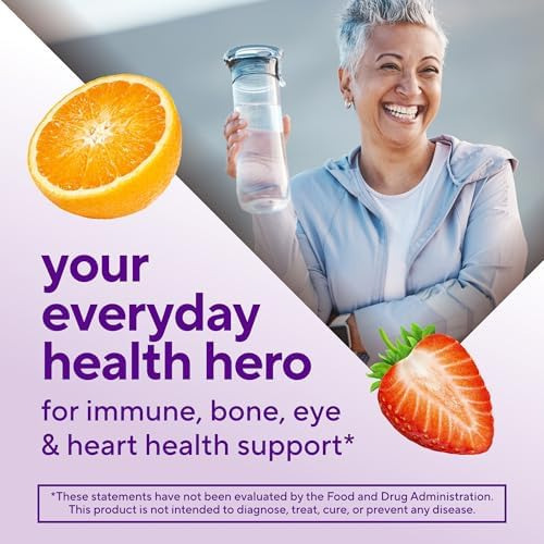 Vitafusion Womens 50+ Multivitamínico Diário, Vitaminas De G - Imagem 3