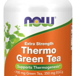 Now Foods Supplements, Thermo Green Tea, Força Extra, Com 7