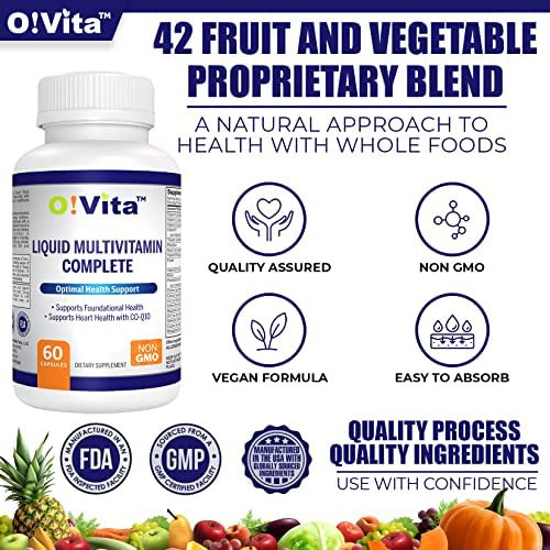 Multivitamínico Líquido O!vita Completo, Com Espectro Comple - Imagem 3