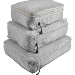 Cubos Embalagem Compressão, Malas, Viagens Essenciais 3pcs